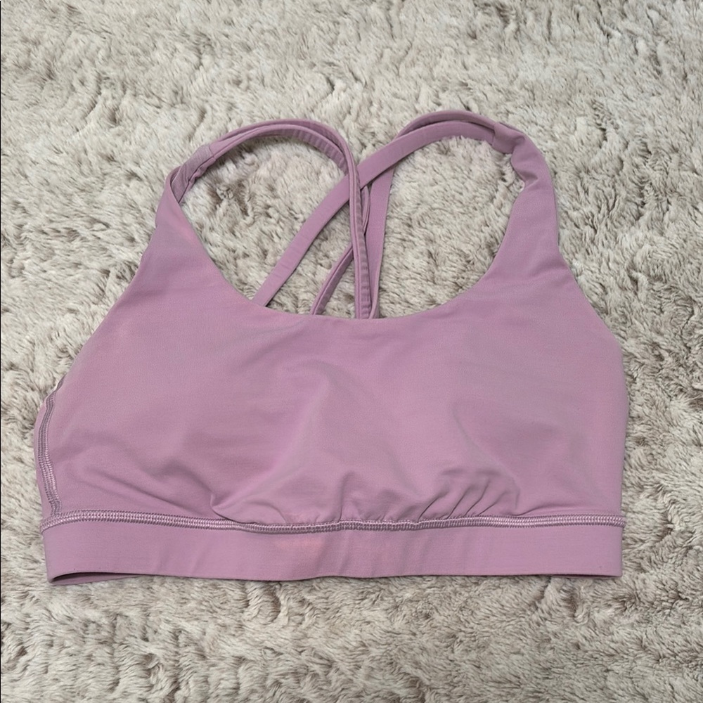 Lavender lululemon energy bra